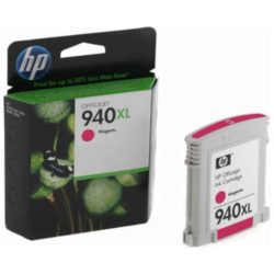 hp 940XL High Yield Ink Cartridge, Magenta Single Pack, C4908AE